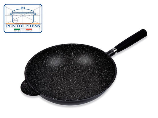 Wok 32cm induzione Granit Pentol Press