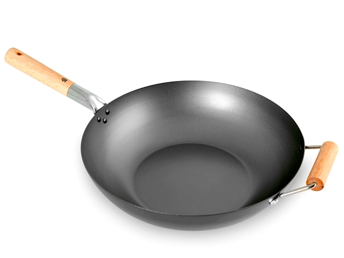 Wok 35cm Metallo antiaderente HOME