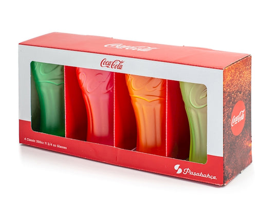 Set 4 bicchieri Coca-Cola cl35