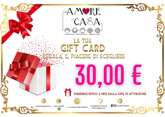 Gift Card 30 Un Amore di Casa