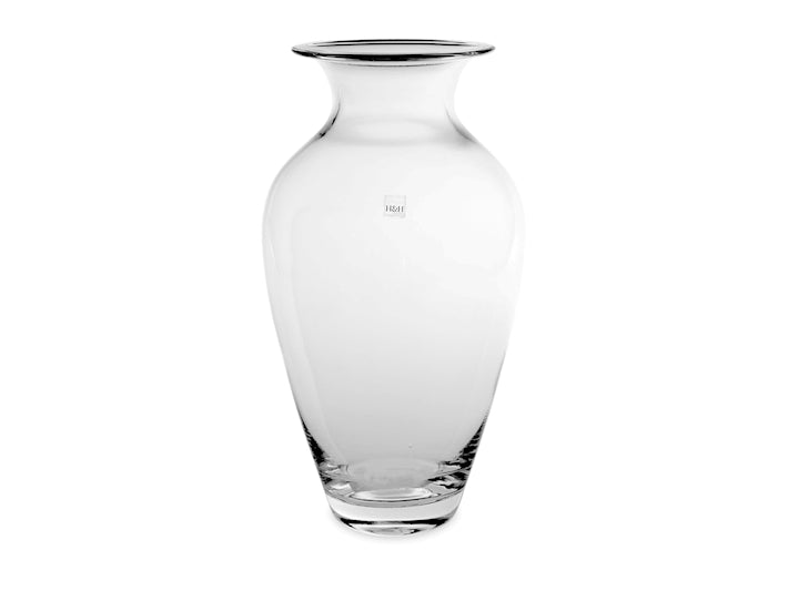 Vaso vetro trasparente classic h 35cm diametro 19cm, Accessorio d'arredo fondamentale e che si adatta a molti stili di arredamento. Perfetto ad accogliere fiori oppure ad abbellire la zona living della tua casa, firmato H&H Life Style| Acquista su Un Amore di Casa Shop