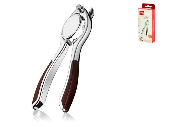 Pinza champagne opener in acciaio inox Vacuvin