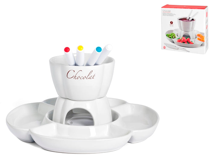 Set fonduta cioccolato 7pz Home