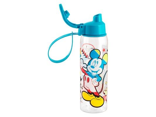 Borraccia in policarbonato Mickey simply decoro azzurro 0,5lt Lulabi