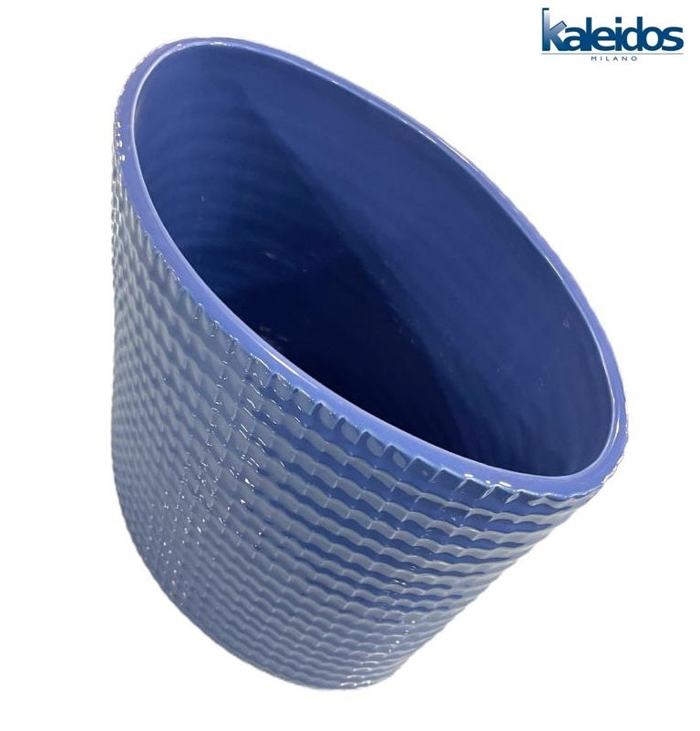 Vaso-Portavaso ovale ceramica 24,5cm Kaleidos