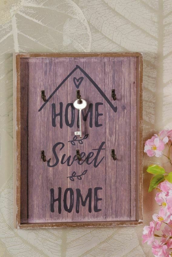 Portachiavi da parete home sweet home 26x35cm AD TREND