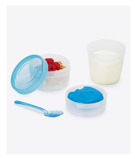 Contenitore refrigerato yogurt + cereali&frutta 0,5 litri Snips